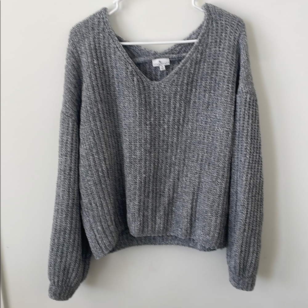 Gray/black  Women's Sweater